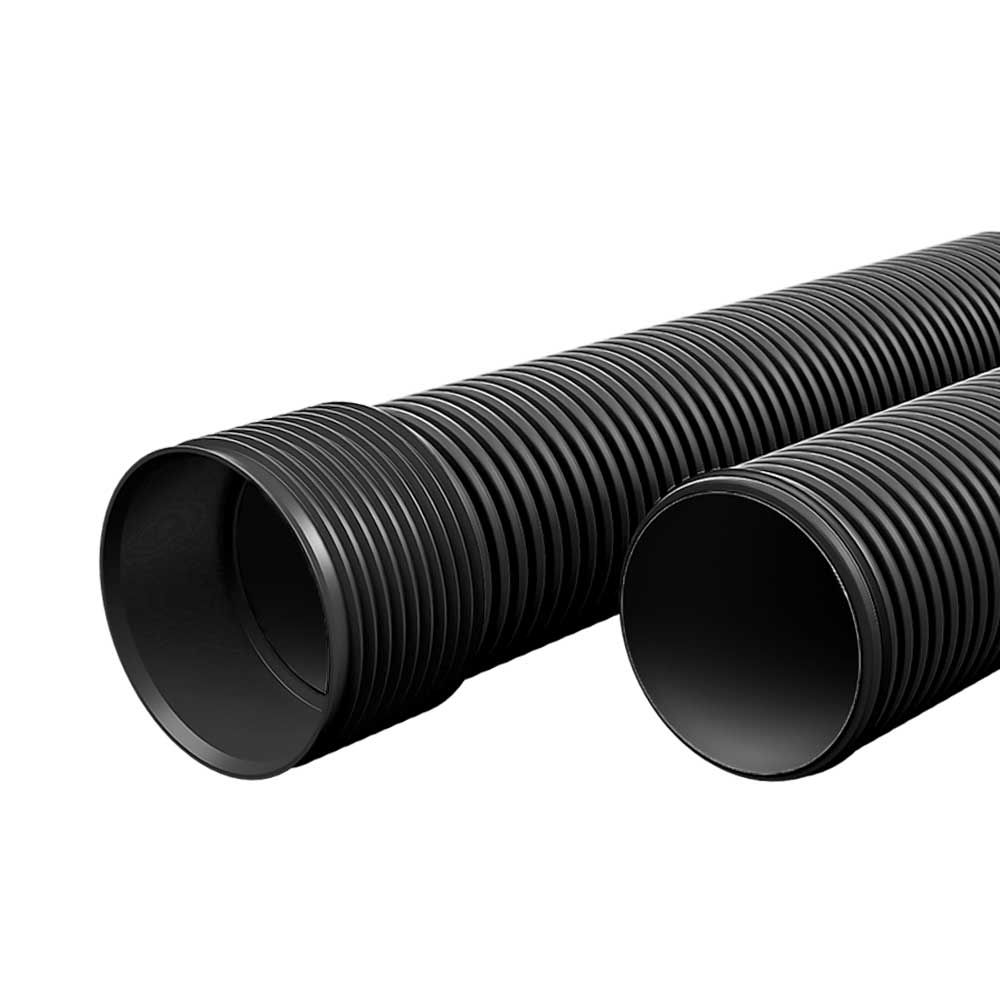 Stormwater Drainage HDPE Pipe Enviropipe RRJ SN8 375mm X 6 06m Convic 