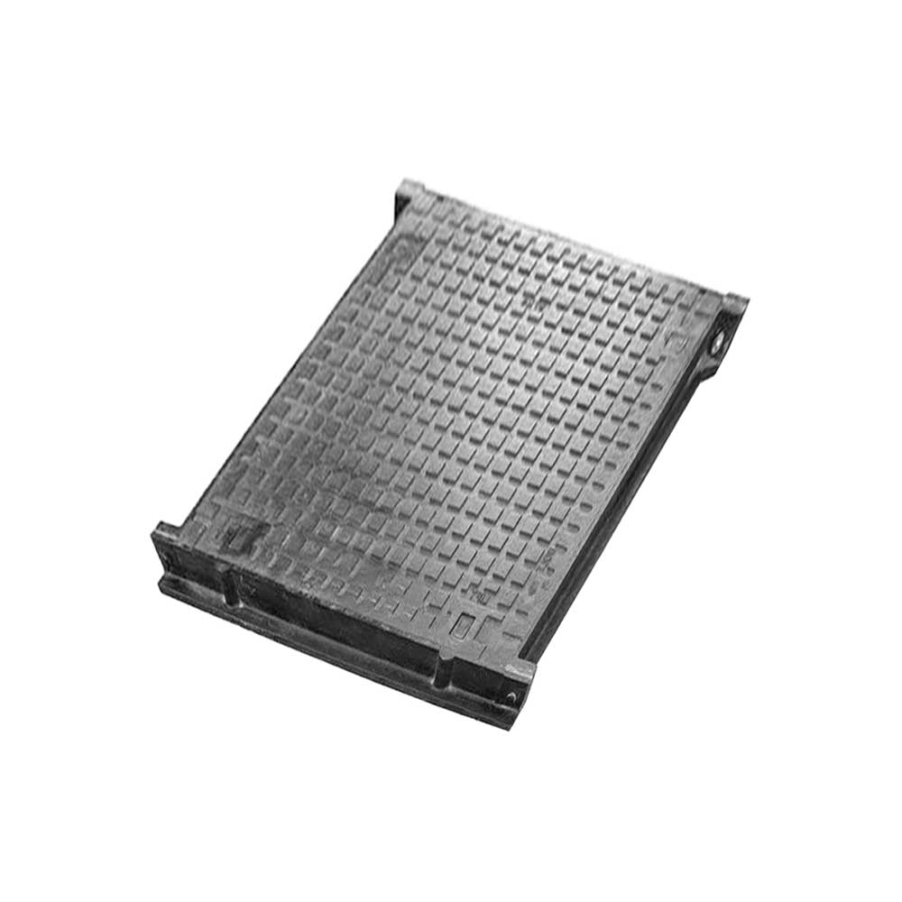 600mm x 300mm Cast Iron Solid Top Class C Cover & Frame (14KG)