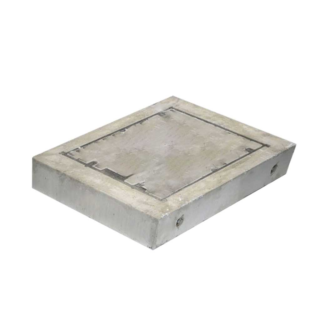 900mm x 600mm Concrete Surround c/w 600mm x 450mm Clear Opening Cast Iron Infill Class B Cover