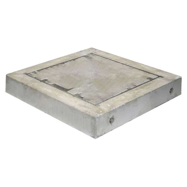 450mm x 450mm Concrete Surround c/w 300mm x 300mm Clear Opening Cast Iron Infill Class B Cover