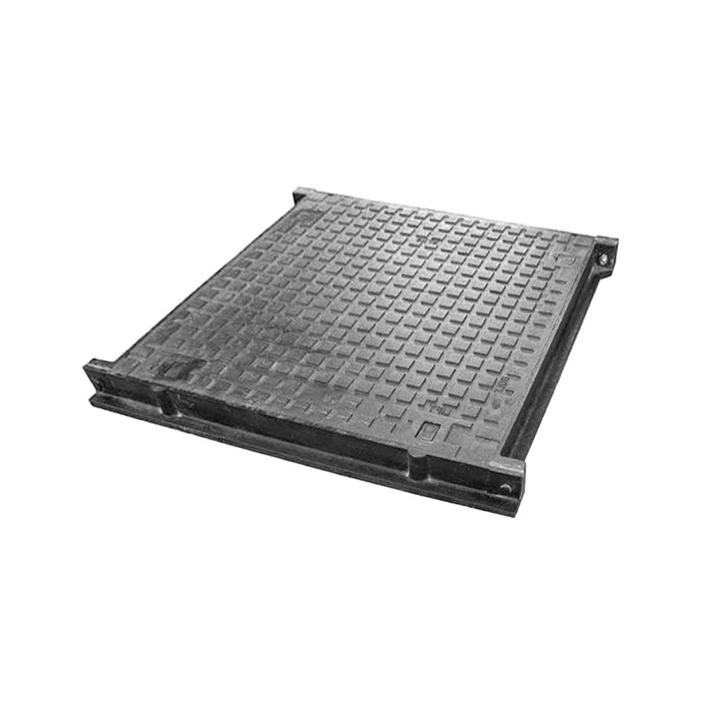 600mm x 600mm Cast Iron Solid Top Class C Cover & Frame (26KG)