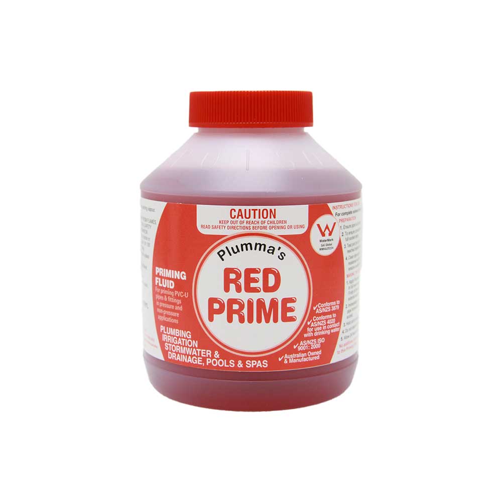 Priming Fluid Red PVC 500ml