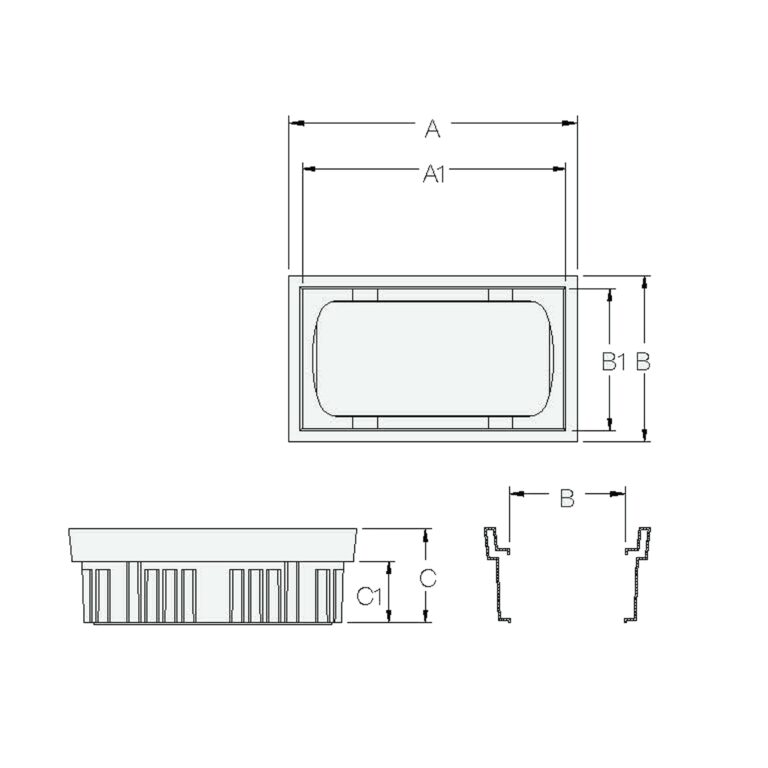 Plastic Comb Riser Polymer Plastic Pit Riser P5 - Convic Australia