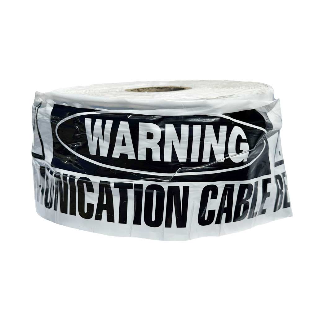 Underground Detectable Warning Tape: Danger Communications Cable Below 150mm X 500m