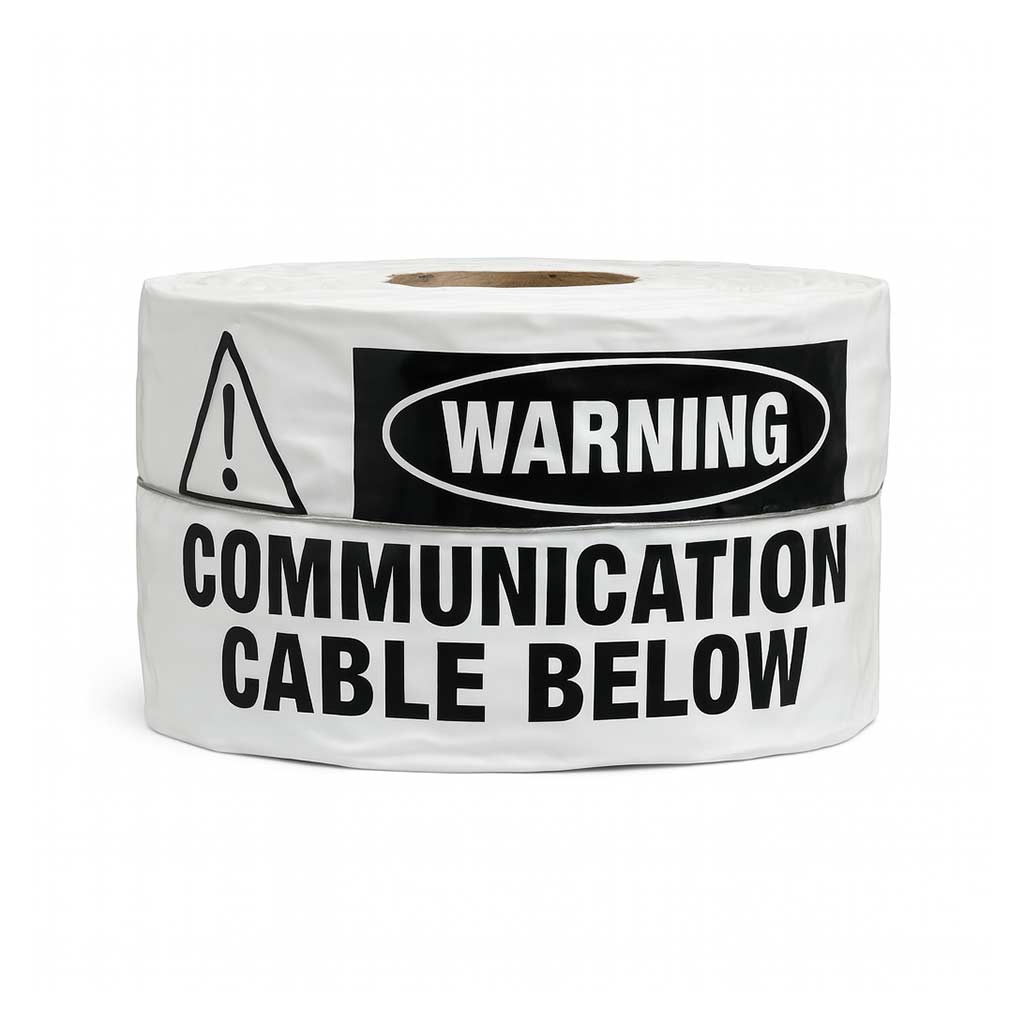 Underground Communication Warning Tape – Detectable Underground Communication Warning Tape – Detectable