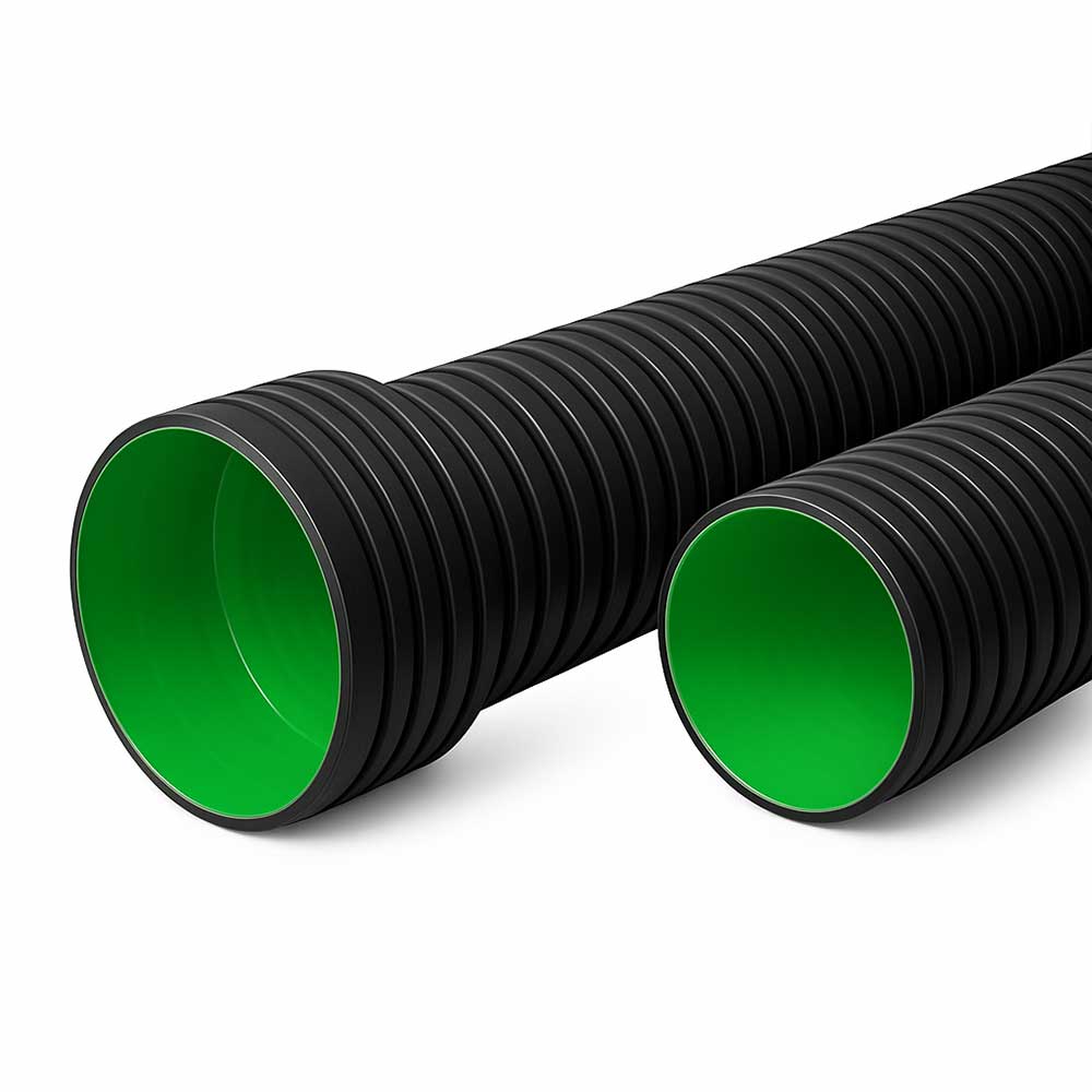 Plasdrain corrugated polypropylene pipe — DN225–750