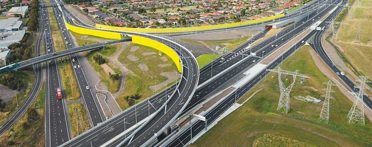 M80 Ring Road freeway upgrade Melbourne