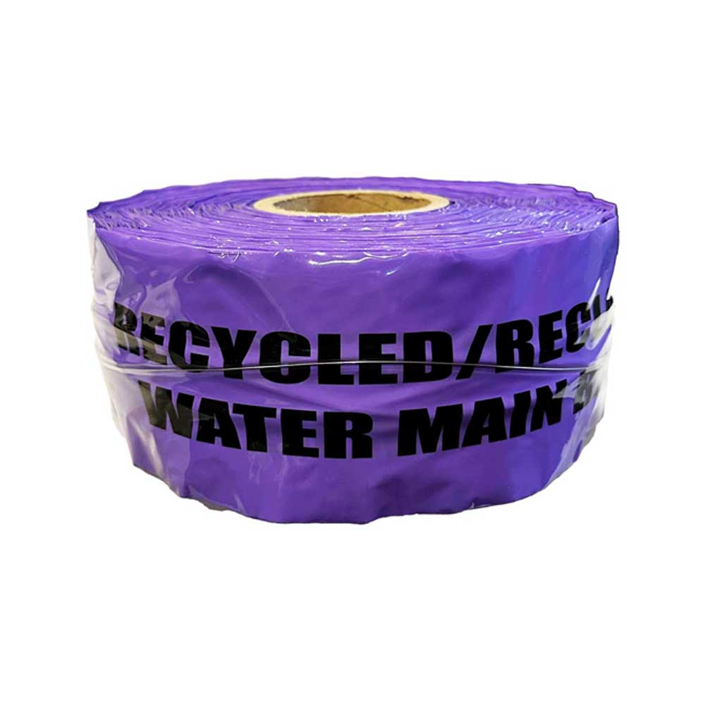 Underground Recycled Water Main Warning Tape – Detectable