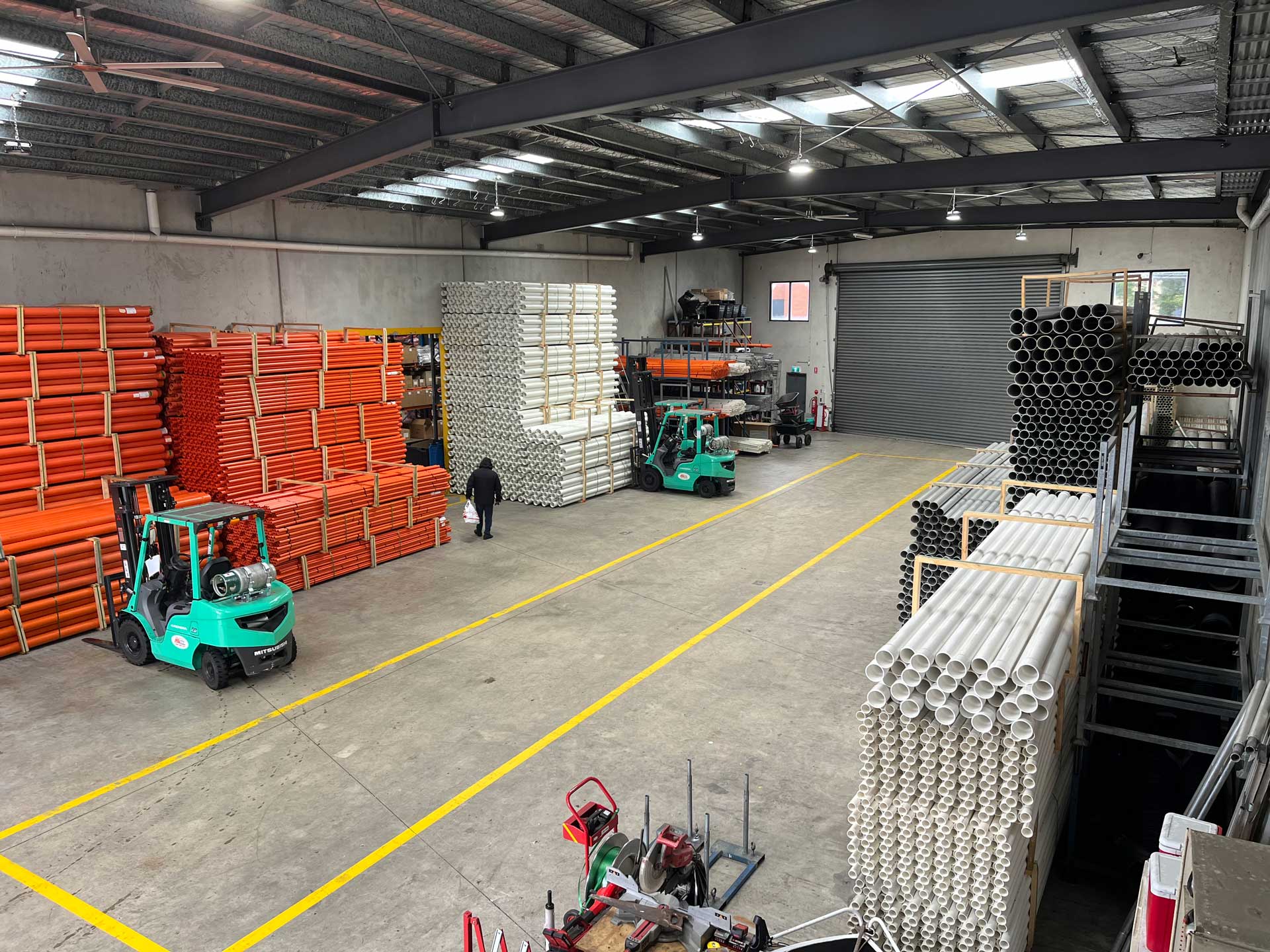 Convic Australia warehouse — civil infrastructure supply in Thomastown Melbourne